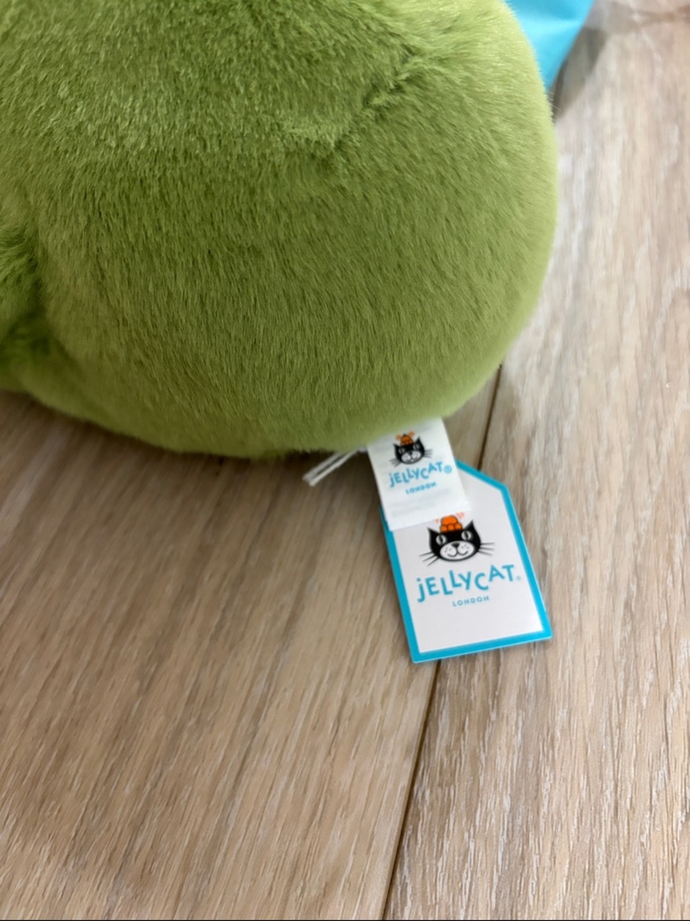 Jellycat Ricky Rain Frog Smiling - Picture 2 of 7